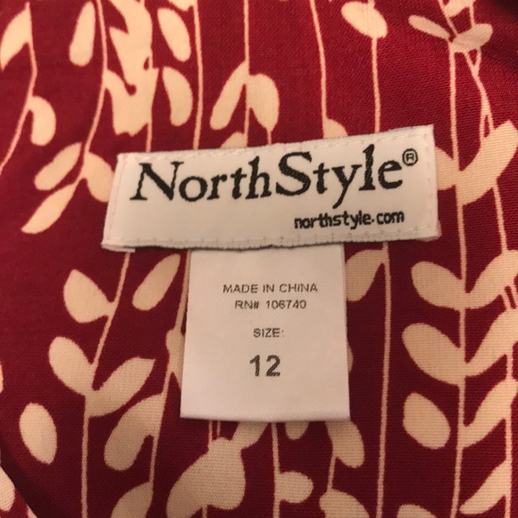 NorthStyle Dresses North Style 95s Style Vneck Empire Waist Dress